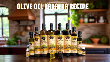 Olive Oil Paratha Recipe: Healthy Pakistani Flatbread Made with DRIZLA Wild Olive Oil from Balochistan